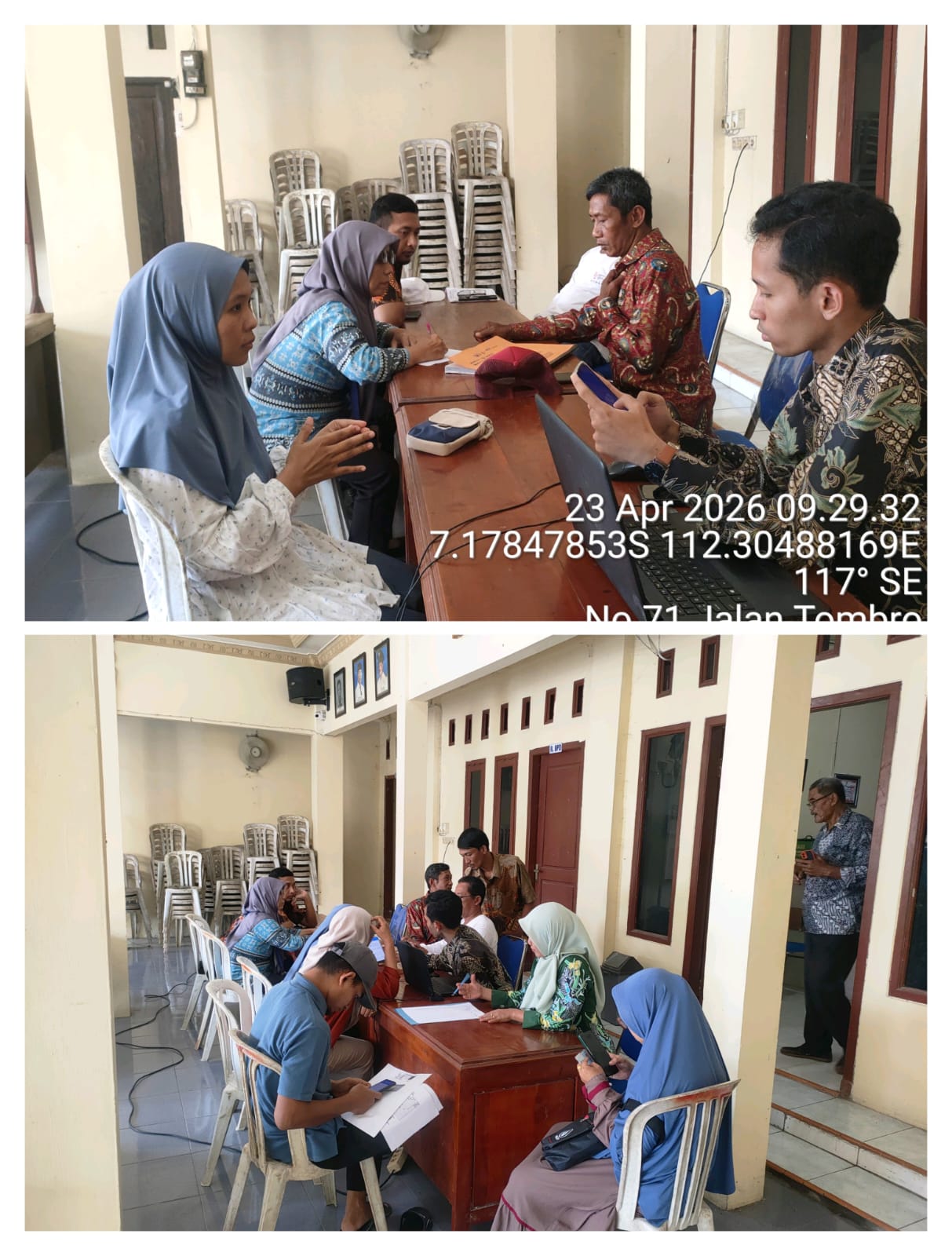 Foto: Aktivasi IKD di Balai Desa German