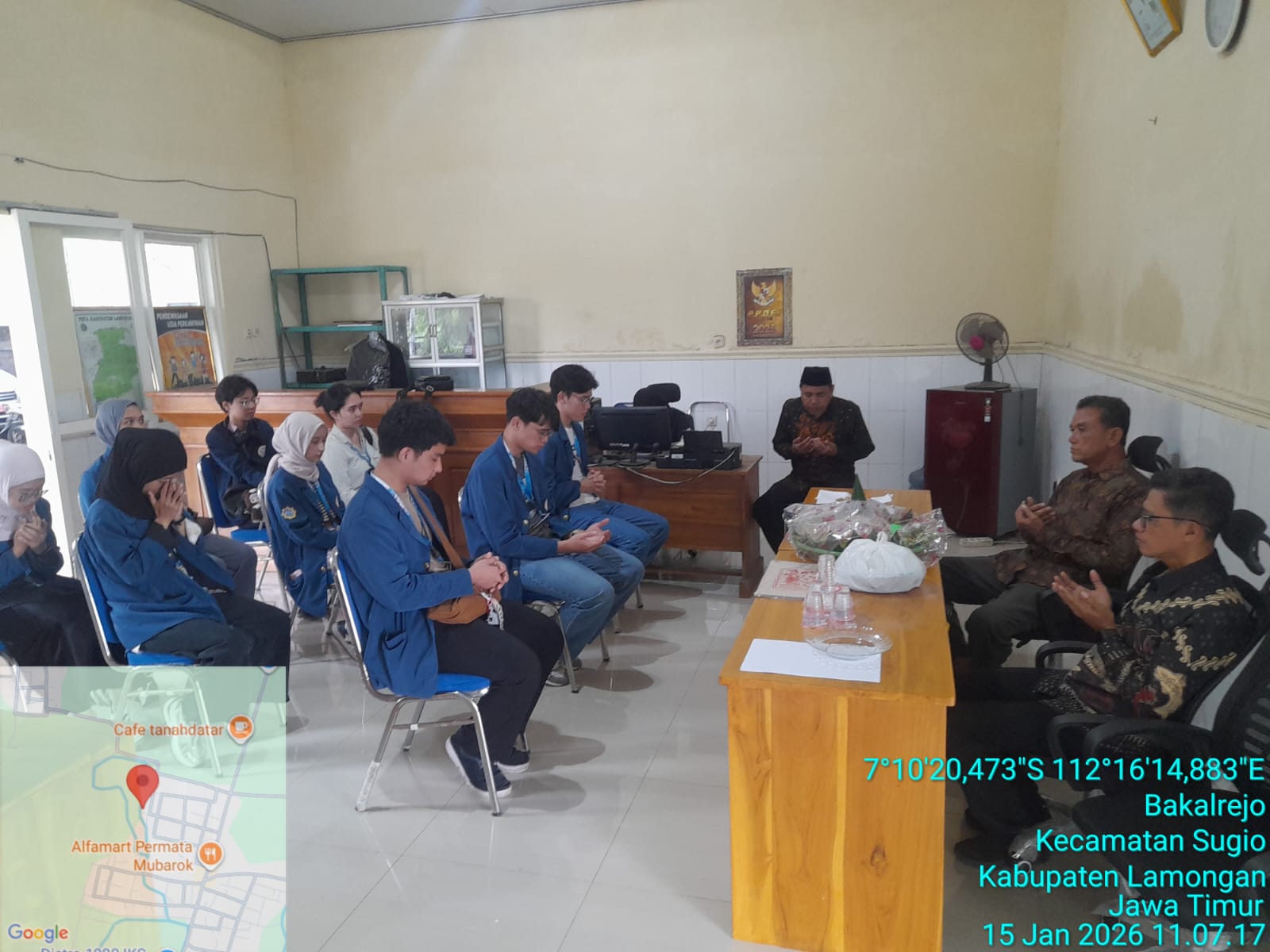 Foto: Tasyakuran KKN UNAIR