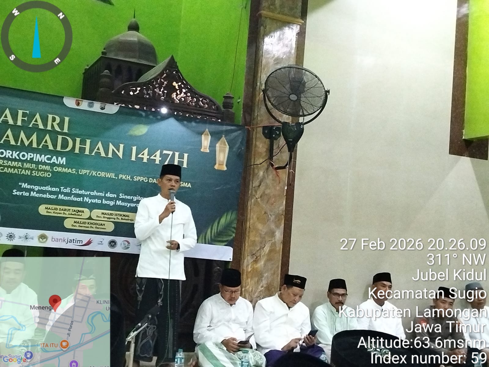Foto: Safari Ramadhan 1447 Hijriah bersama Forkopimcam Sugio
