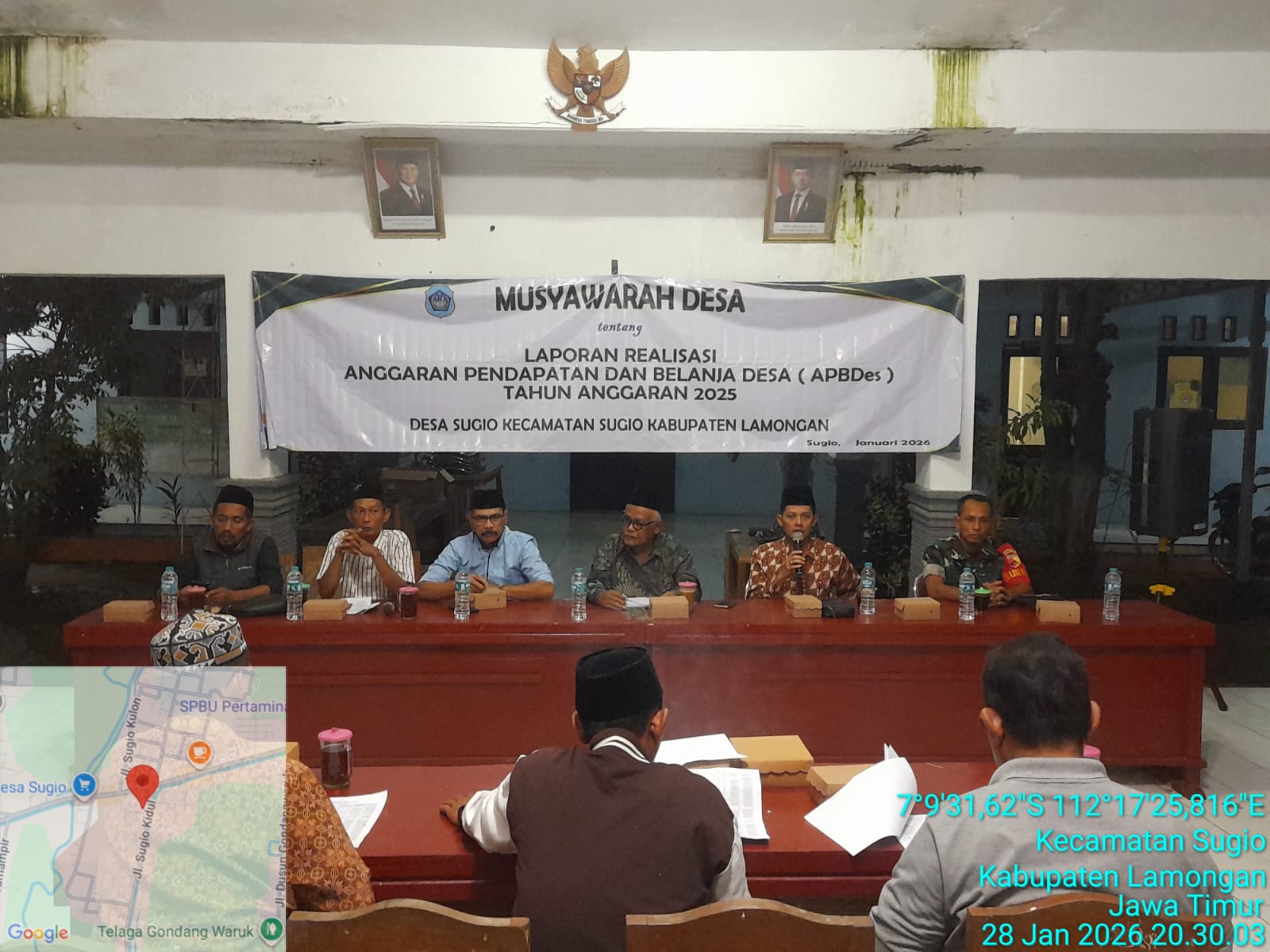 Foto: Musyawarah Desa Sugio