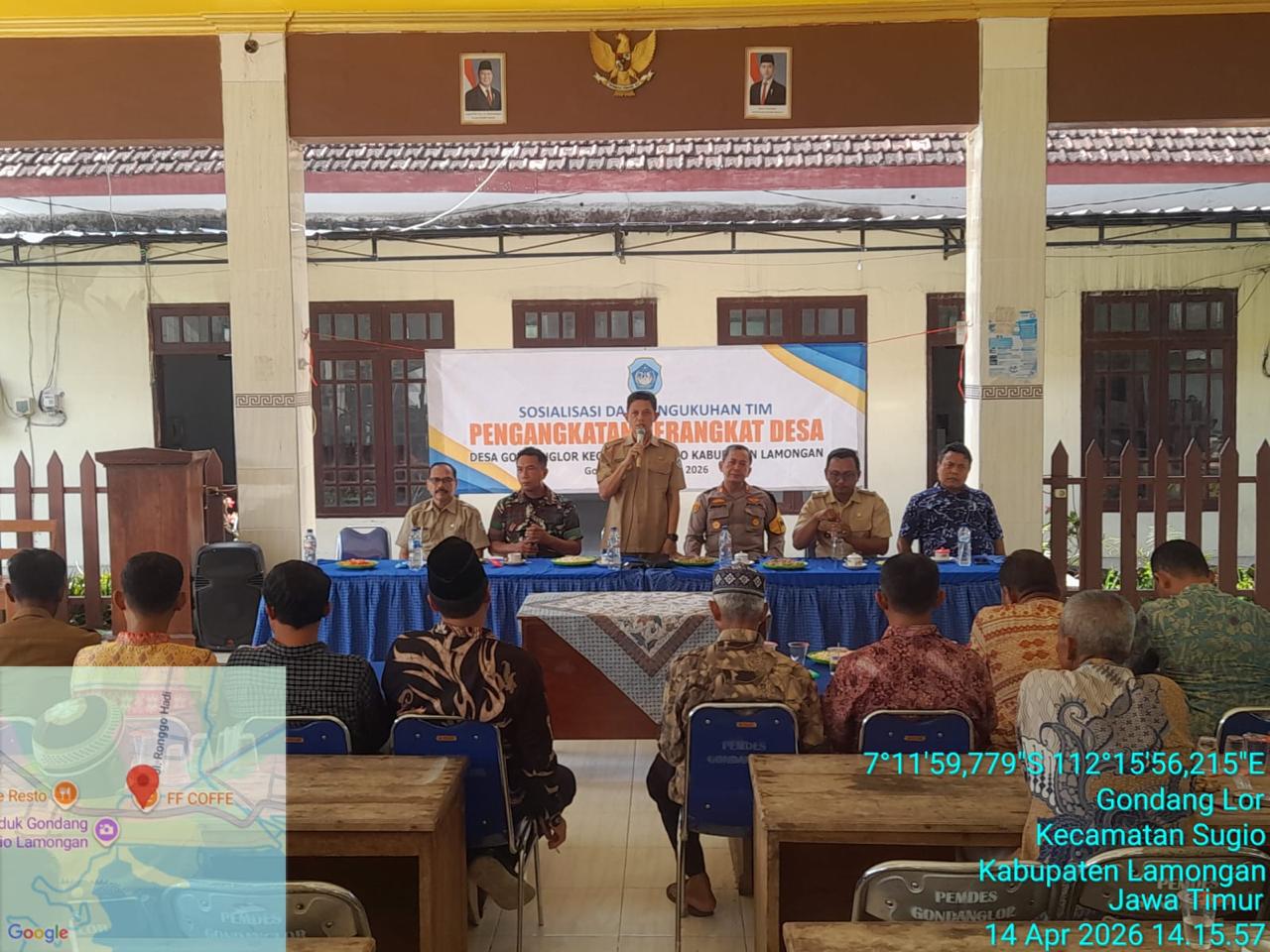 Foto: Pengukuhan Tim Pengangkatan Perangkat Desa Gondanglor