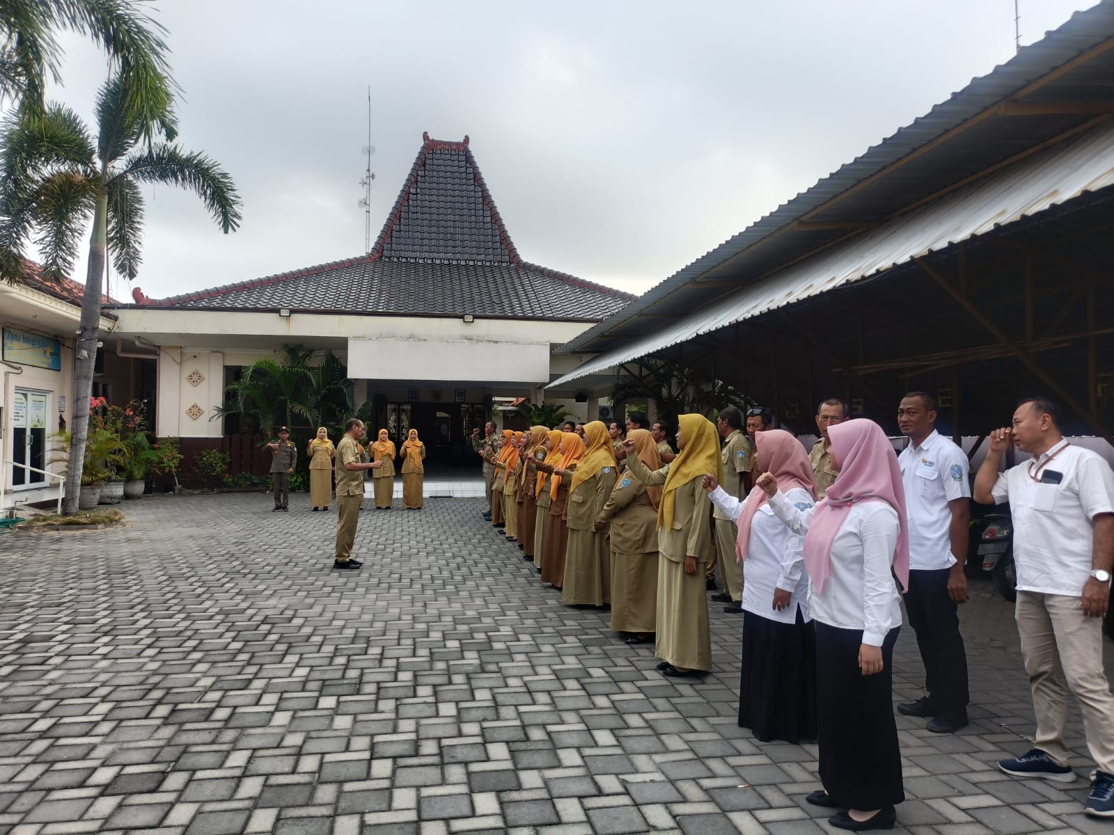 Foto: Disiplin Apel Pagi