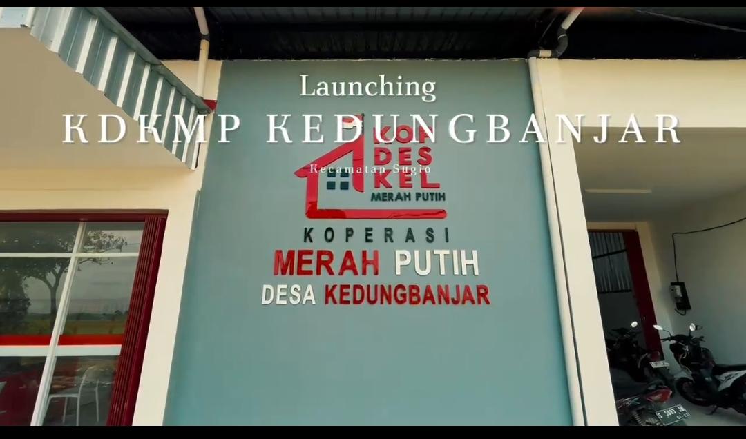 Foto: Launching KDMP Kedungbanjar