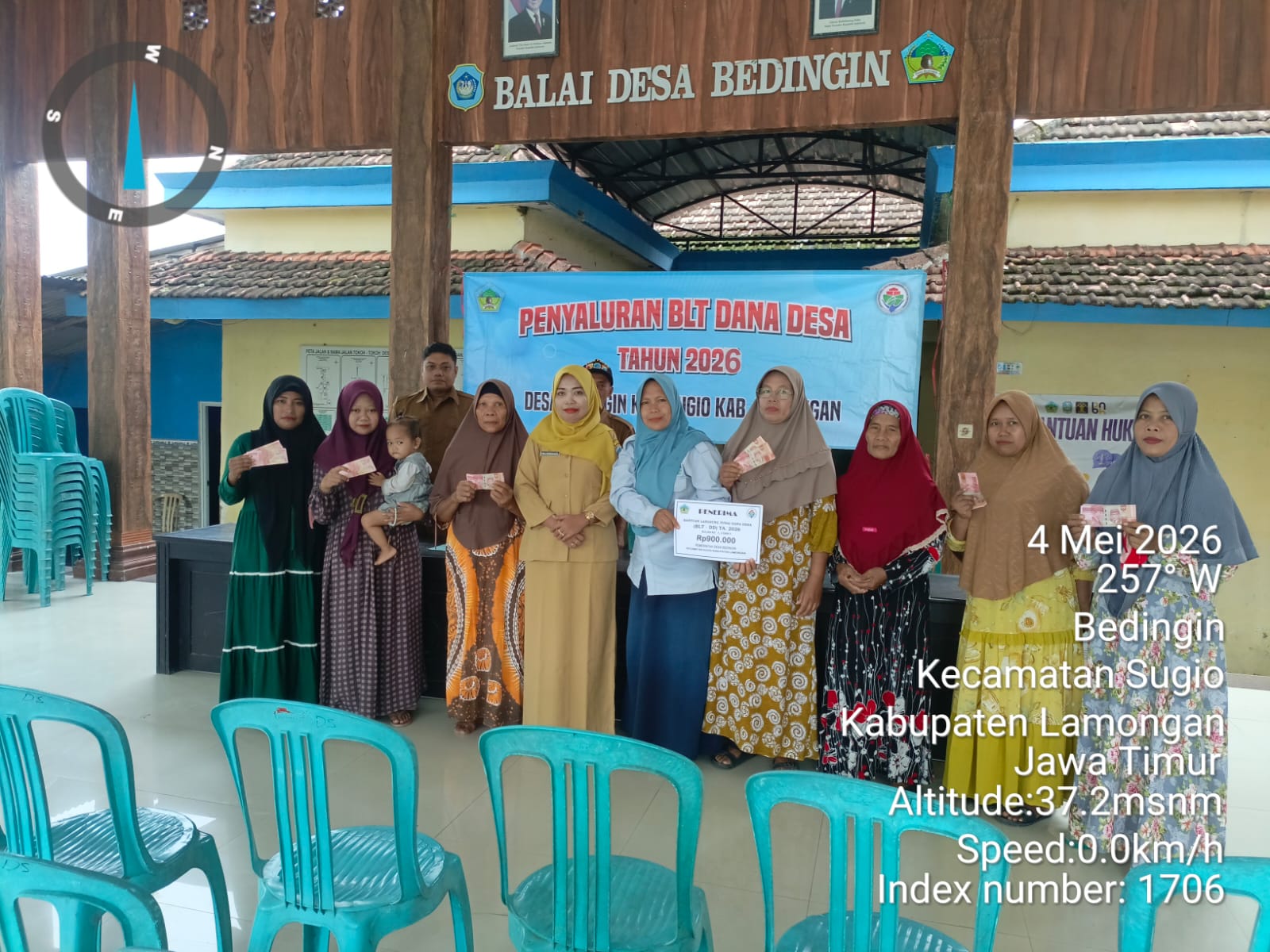 Foto: Penyaluran BLT-Dana Desa Tribulan 1 Tahun 2026 Desa Bedingin