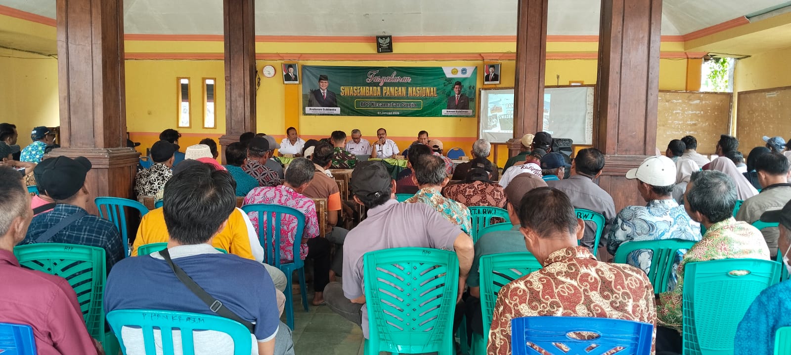 Foto: Tasyakuran Swasembada Pangan Nasional