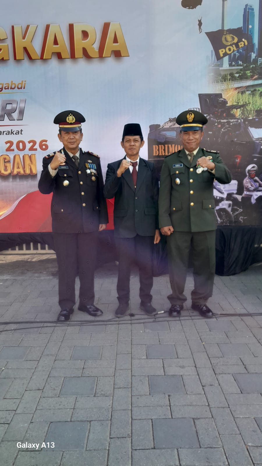 Foto: UpacaraPeringatan HUT Bhayangkara ke-80