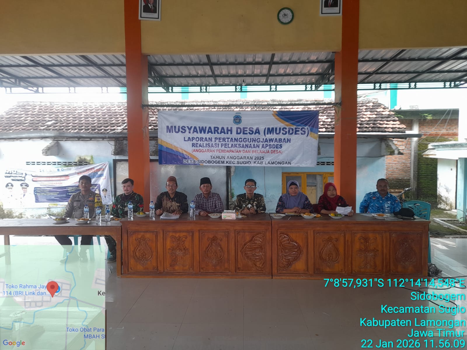 Foto: Musyawarah Desa Sidobogem