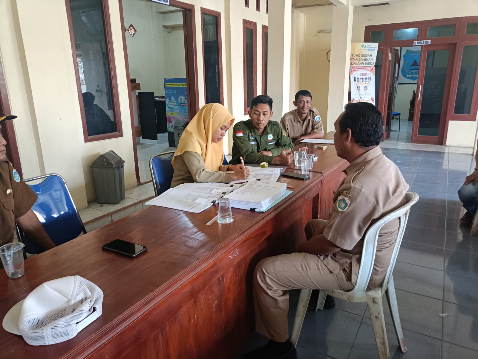 Foto: Monitoring dan Evaluasi Dana Desa dan BKKPD Desa German