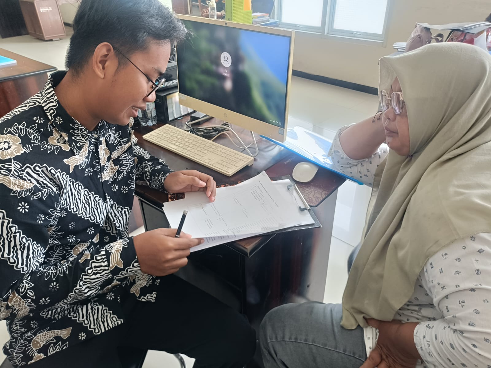 Foto: Persiapan Lomba Perpustakaan Desa 2026