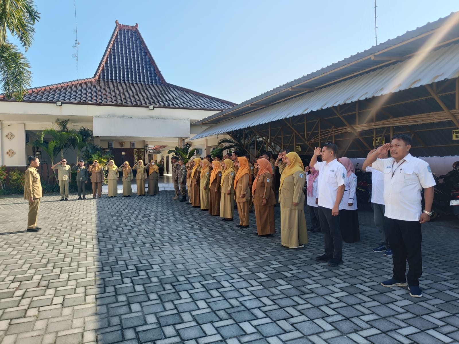 Foto: Disiplin Apel Pagi