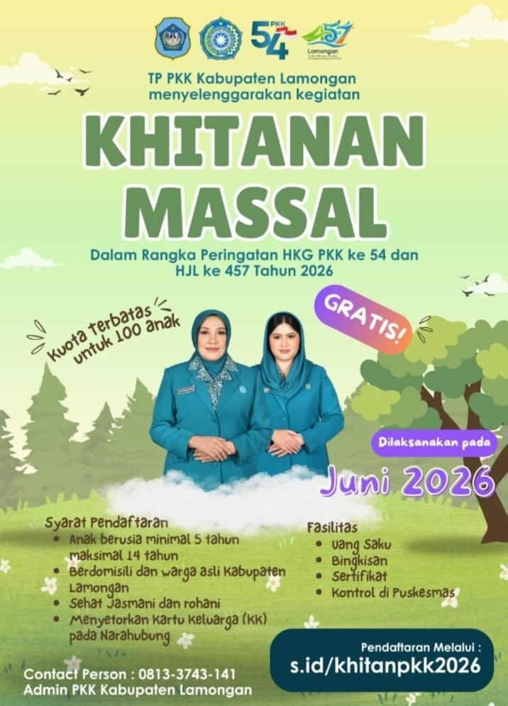 Foto: Khitan Massal Lamongan 2026