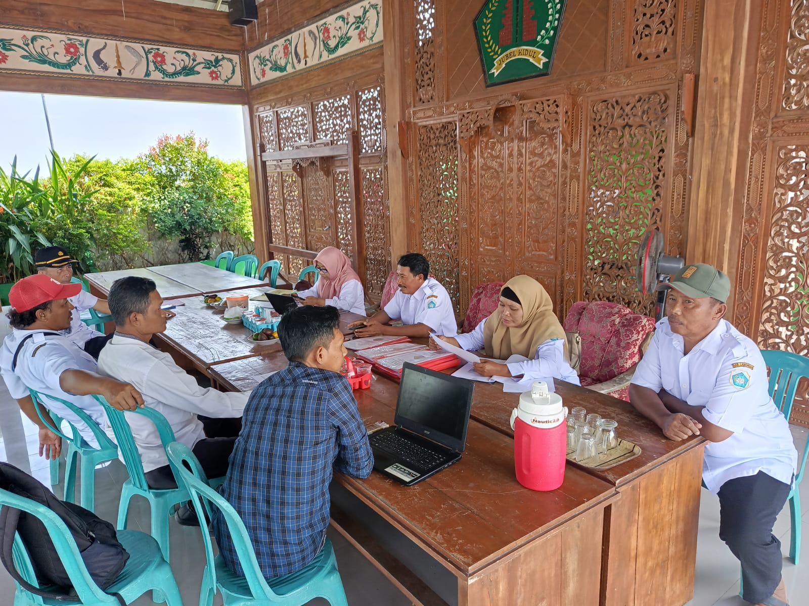 Foto: Monitoring dan Evaluasi Pelaksanaan Dana Desa dan BKKPD Desa Jubelkidul