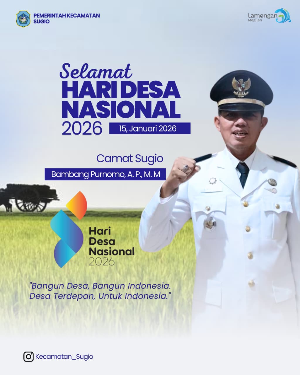 Foto: Selamat Memperingati Hari Desa Nasional