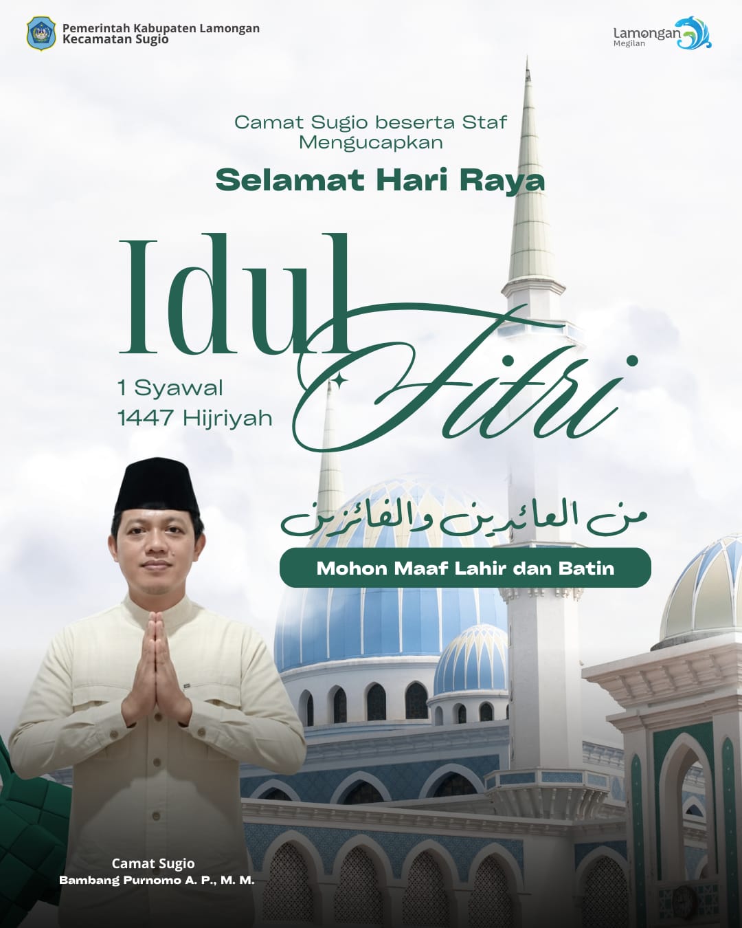Foto: Selamat Hari Raya Idul Fitri 1 Syawal 1447 Hijriah