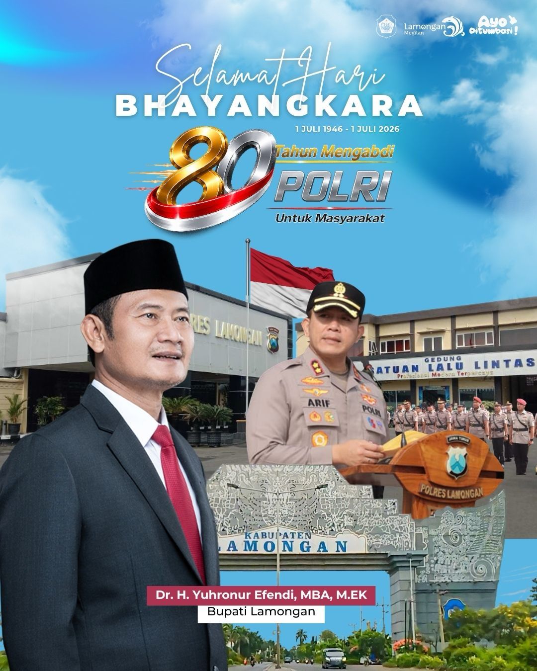 Foto: Hari Bhayangkara Ke-80