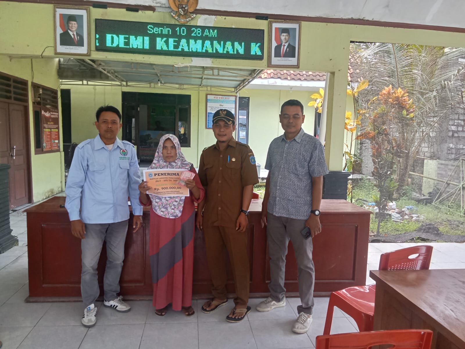 Foto: Penyaluran BLT-Dana Desa Tribulan 1 Tahun 2026 Desa Kedungdadi