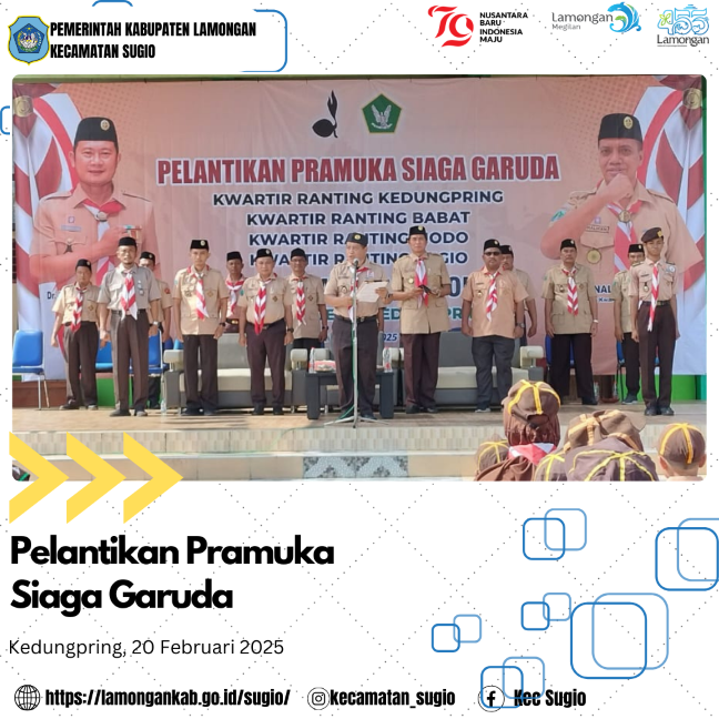 Pelantikan Pramuka Siaga Garuda