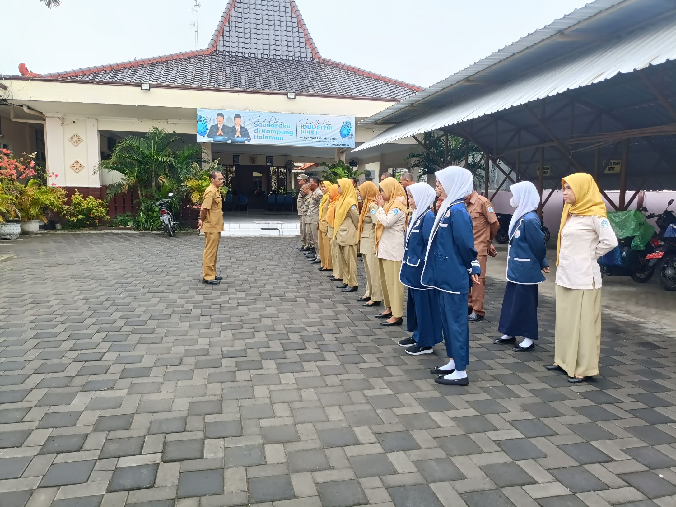 Apel pagi, semangat pagi!