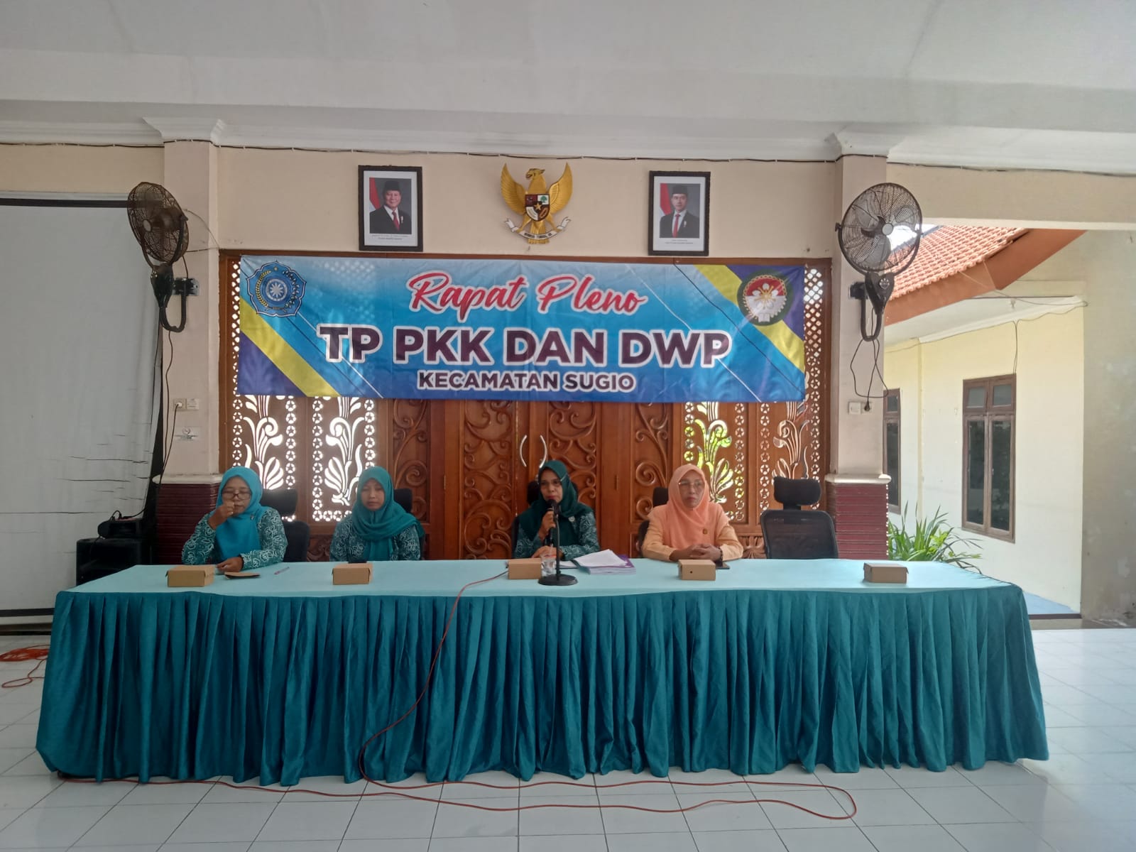 Rapat Pleno DWP dan PKK