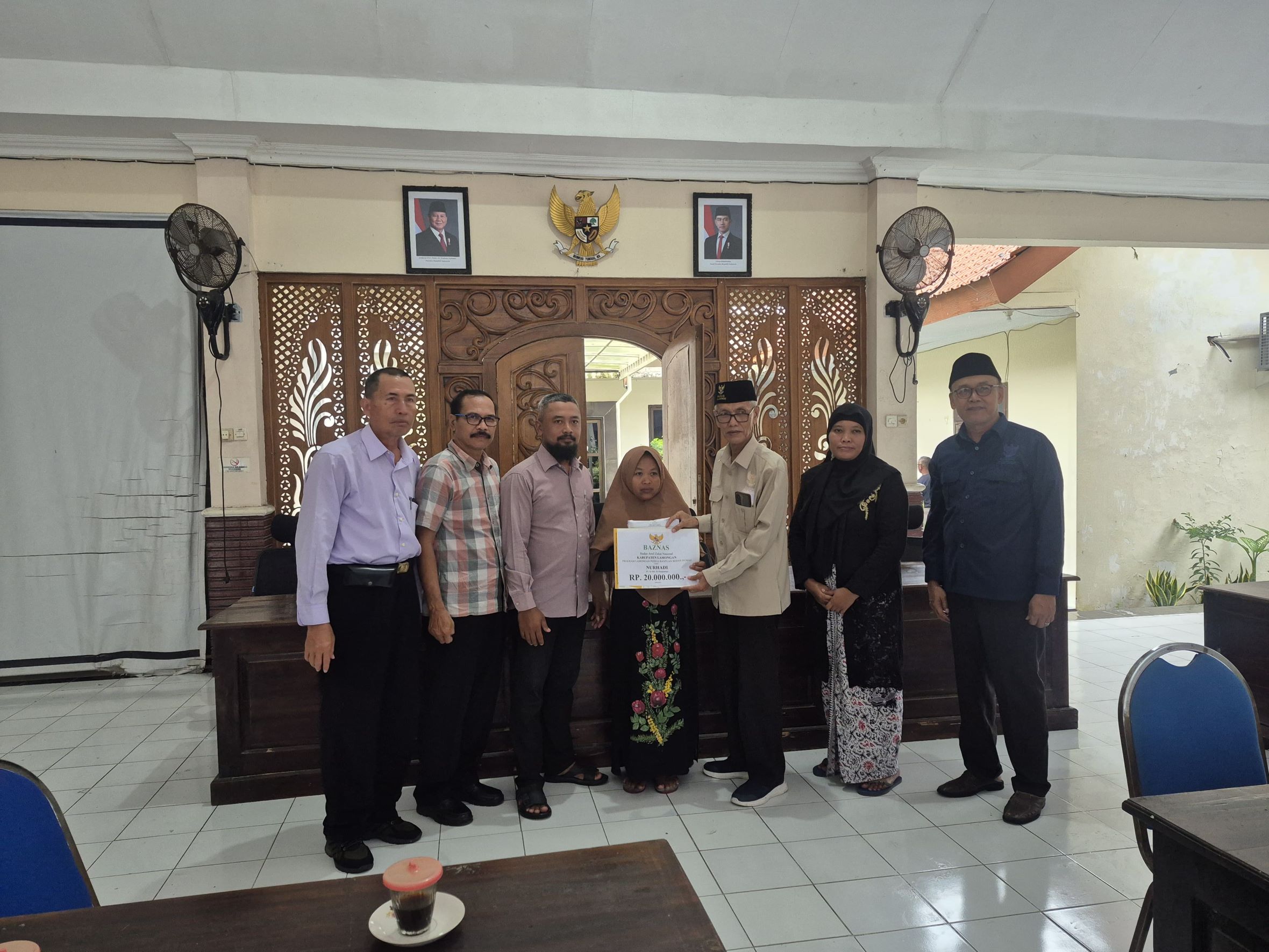 Penyaluran Bantuan Bedah Rumah