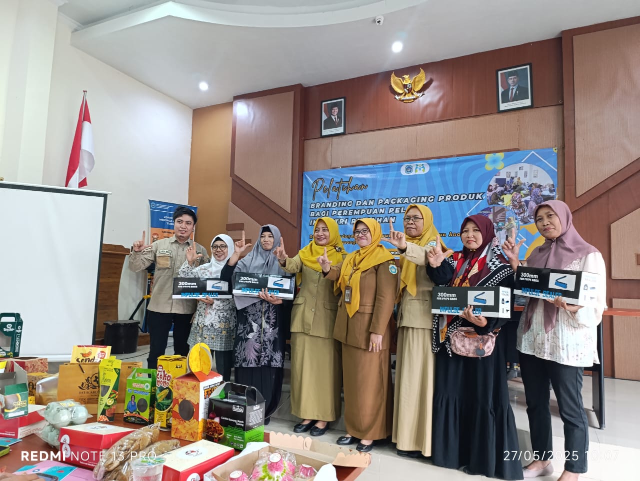Keikutsertaan dalam Pelatihan Branding dan Packaging