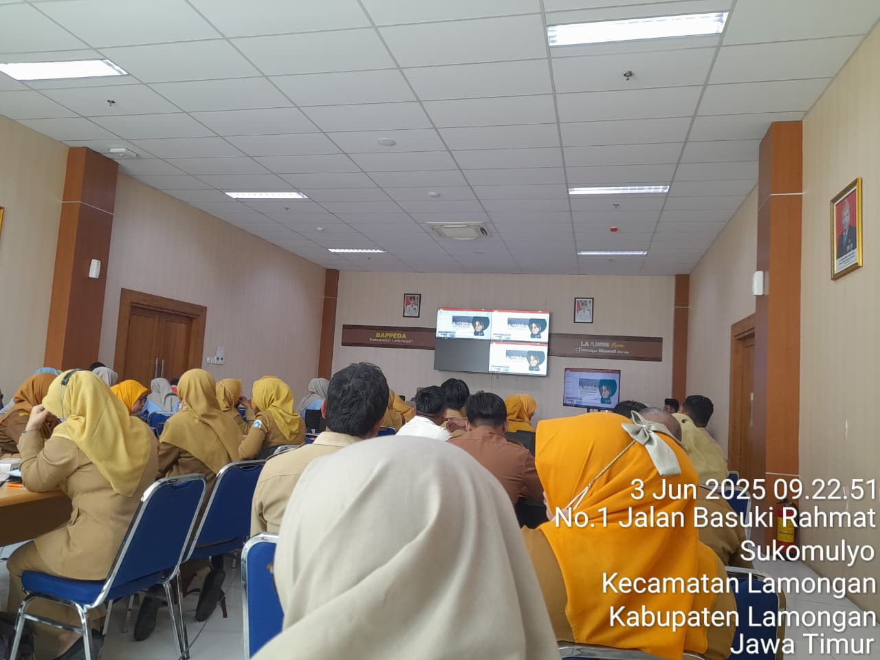 Sosialisasi Pengisian Web Monitoring Aksi Bangda