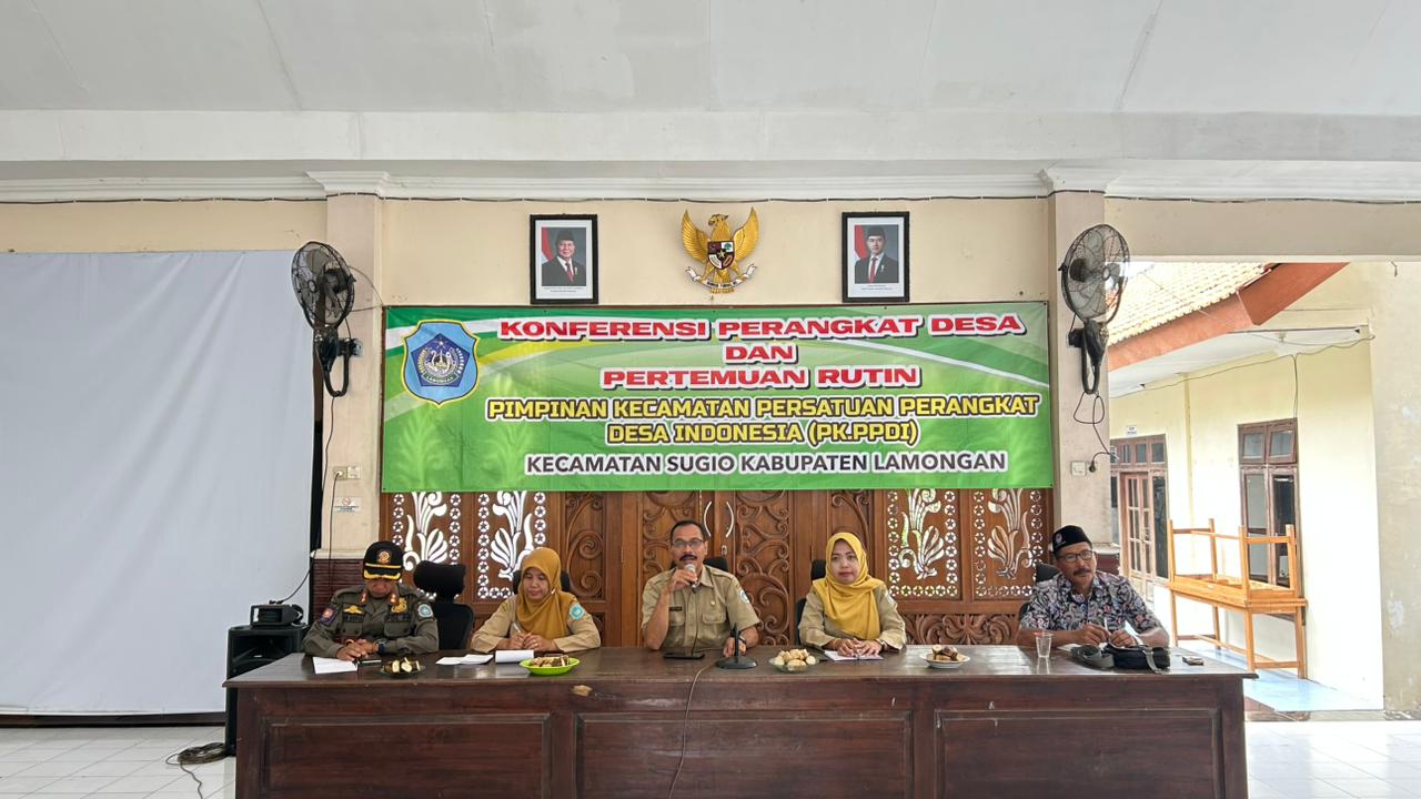 Foto: Konferensi Perangkat Desa Agenda April 2026