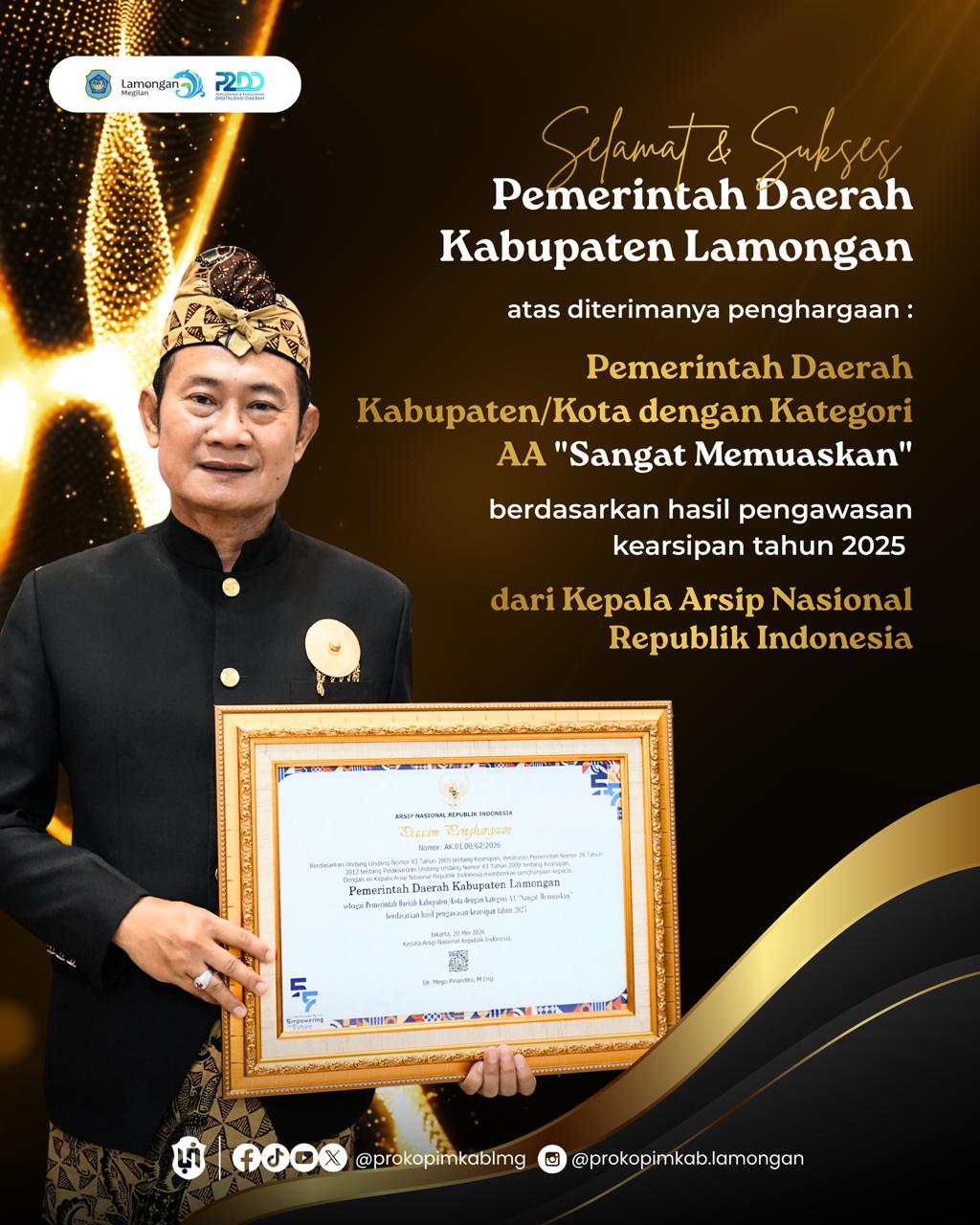 Foto: Arsip Lamongan "Sangat Memuaskan"