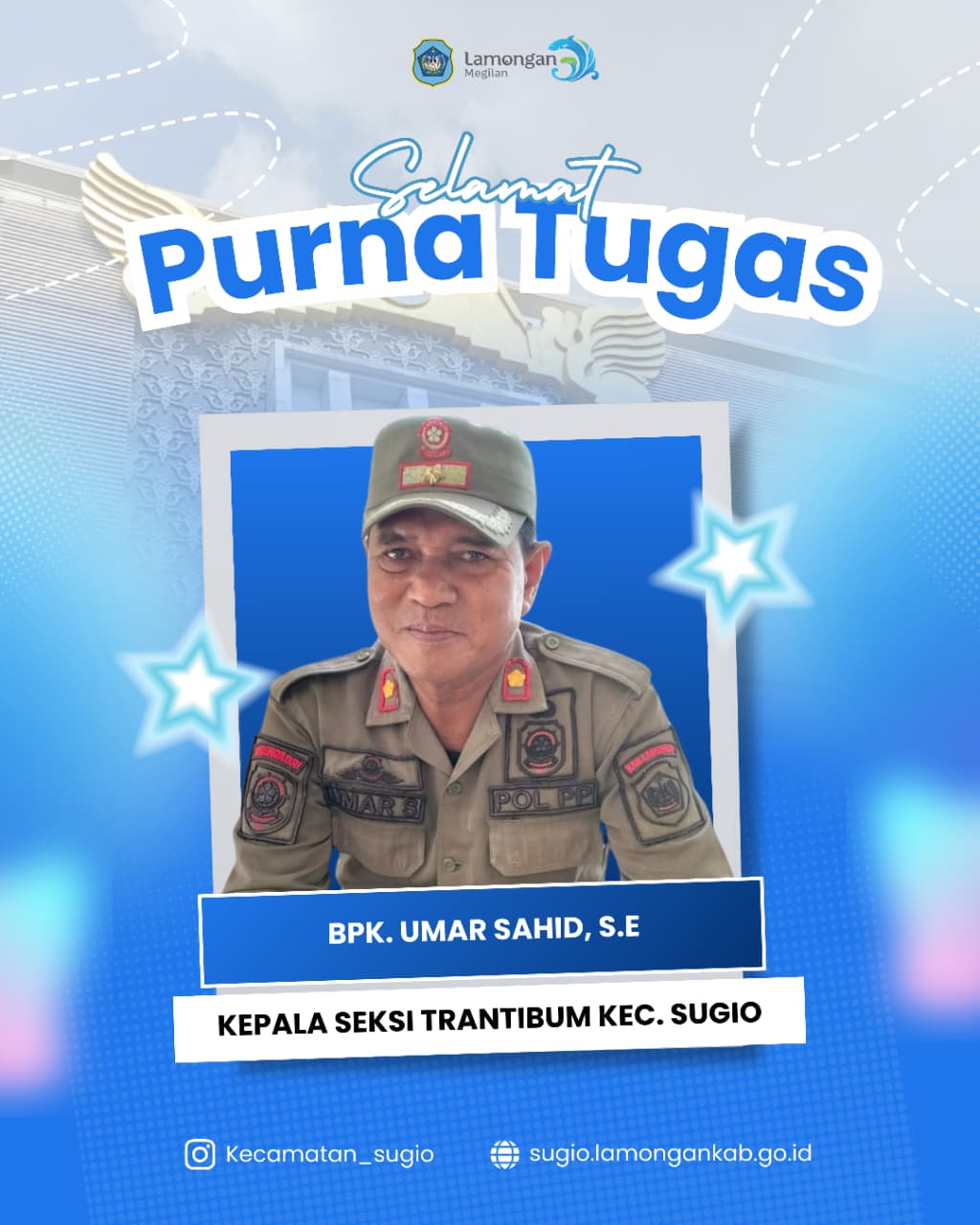 Foto: Selamat Memasuki Masa Purna Tugas