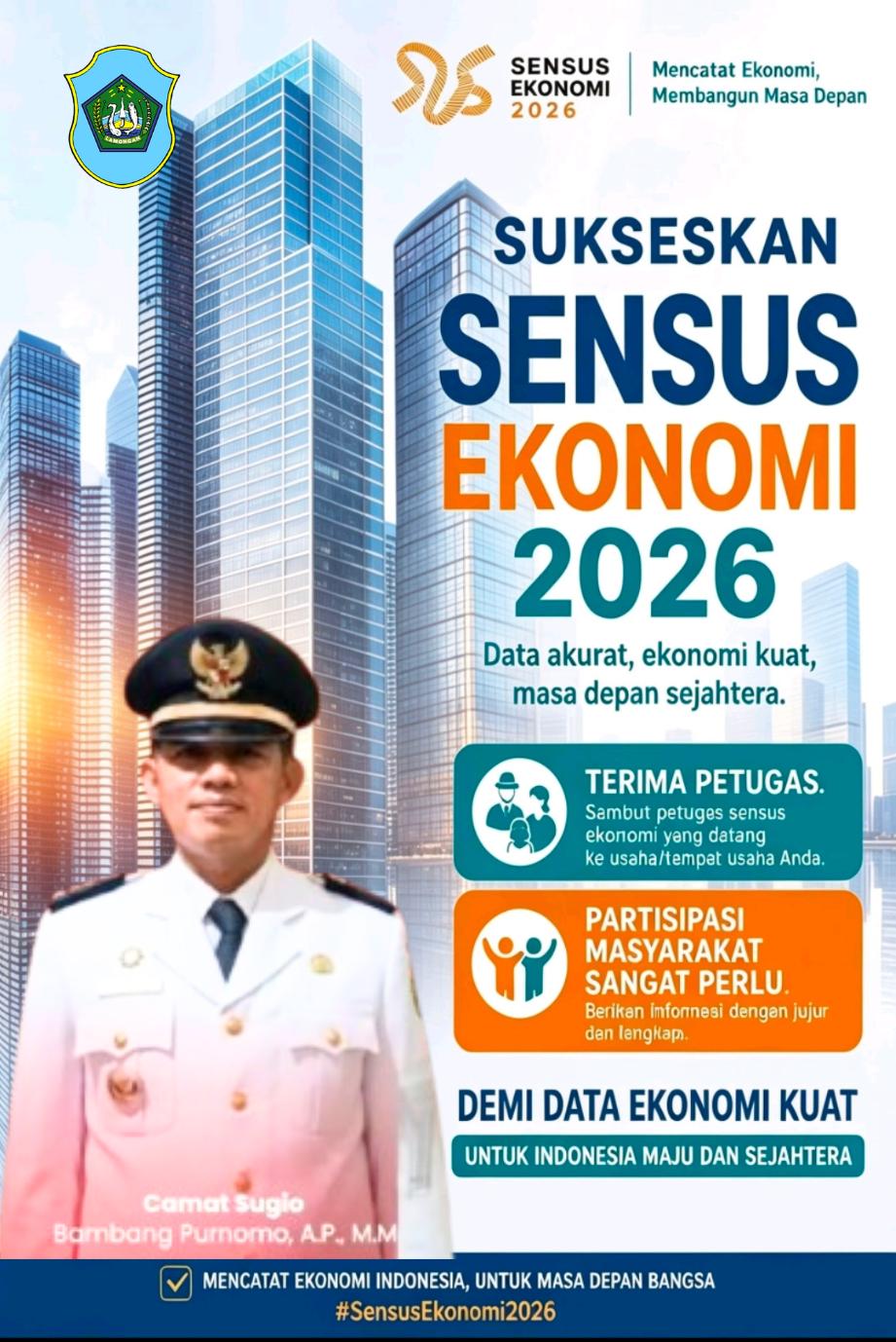 Foto: Sukseskan Sensus Ekonomi 2026
