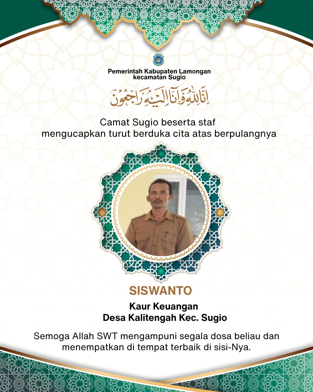 Foto: Turut Berduka Cita