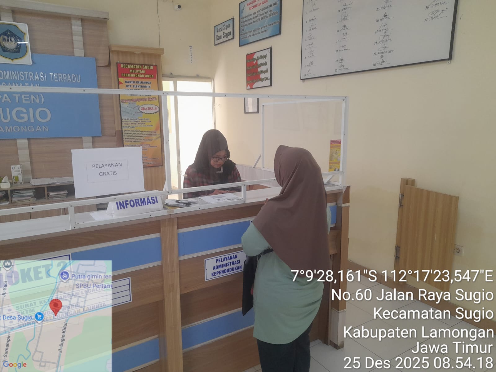 Foto: Pelayanan Publik di Hari Perayaan Natal 2025