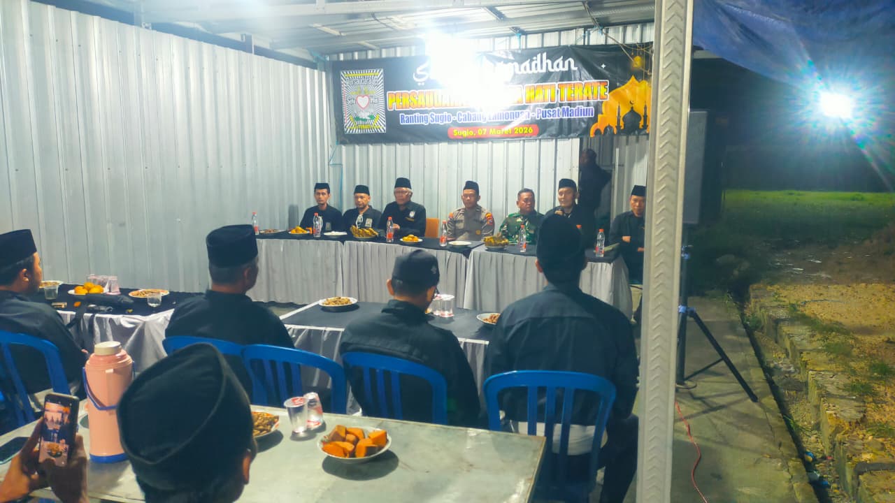 Foto: Pengamanan Safari Ramadhan Perguruan Silat