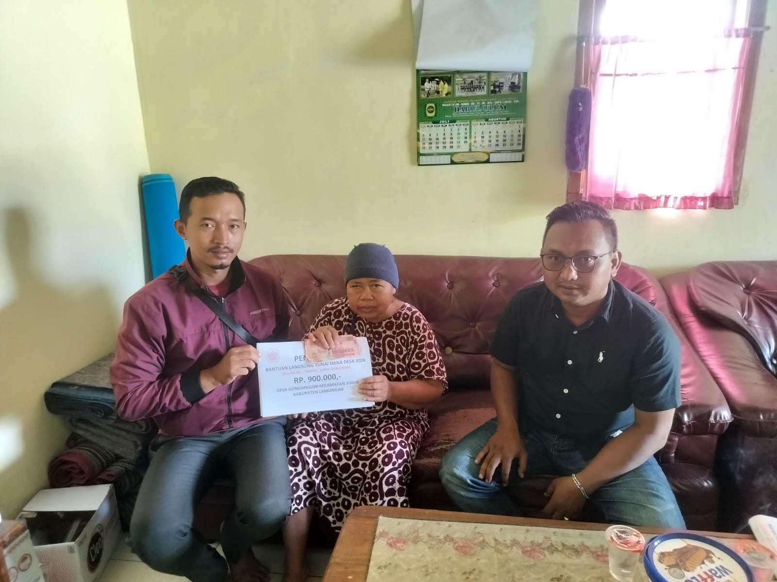 Foto: Penyaluran BLT Dana Desa Tribulan II Desa Gondanglor