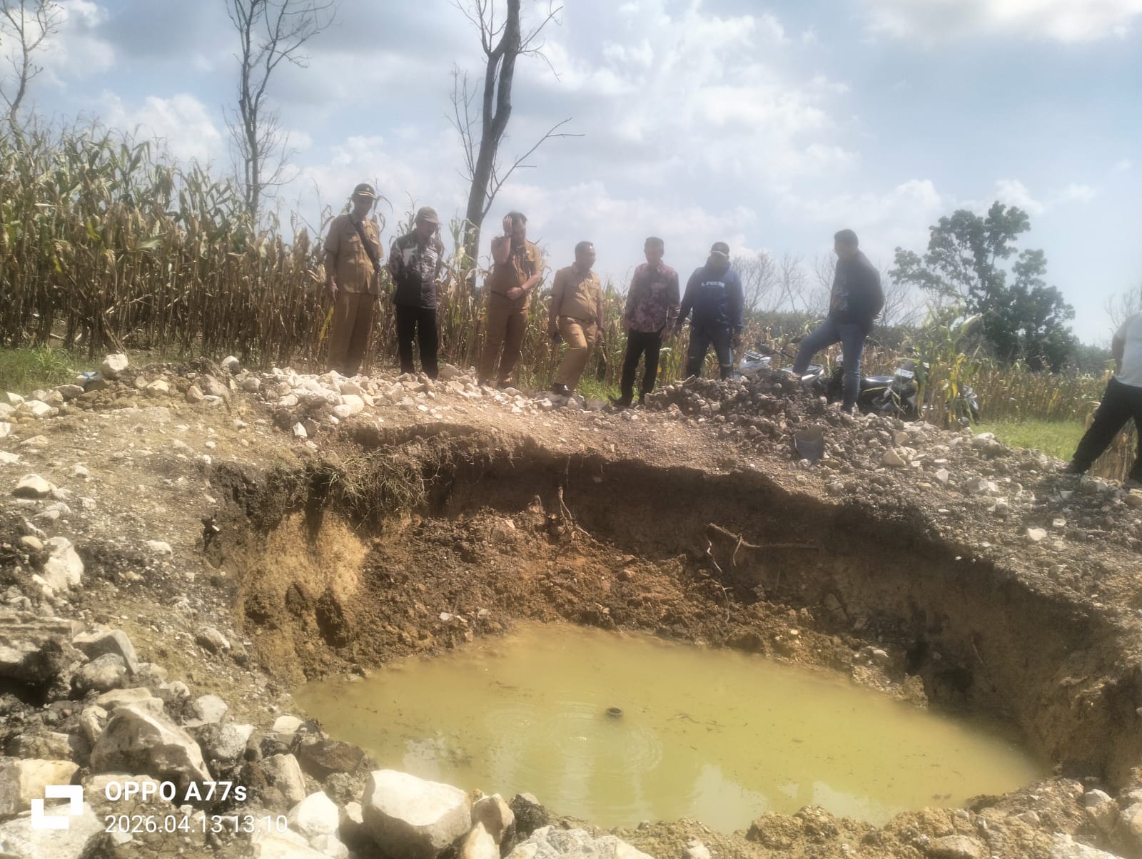 Foto: Peninjauan Sumur Peninggalan Belanda