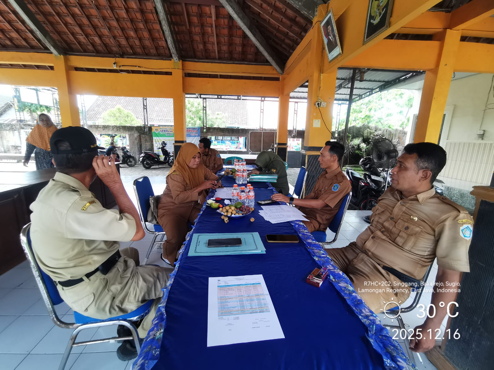 Foto: Monitoring dan Evaluasi Pelaksanaan Dana Desa - Desa Bakalrejo