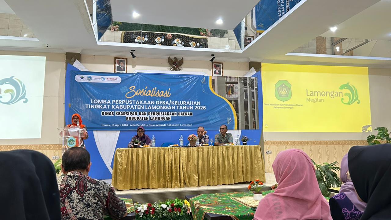 Foto: Sosialisasi Lomba Perpustakaan Desa/Kelurahan Tahun 2026