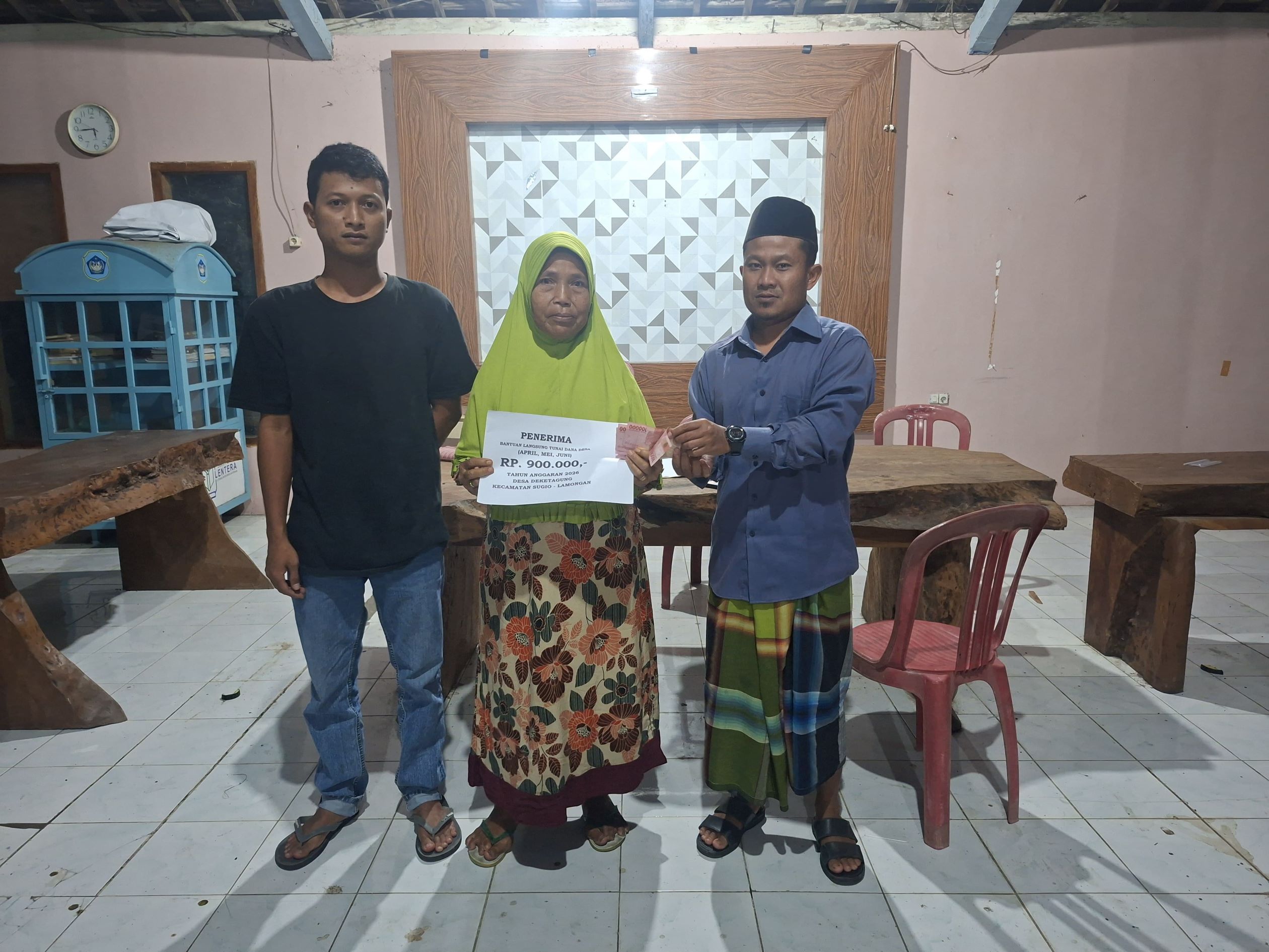 Foto: Penyaluran BLT Dana Desa Tribulan II TA 2026 Desa Deketagung