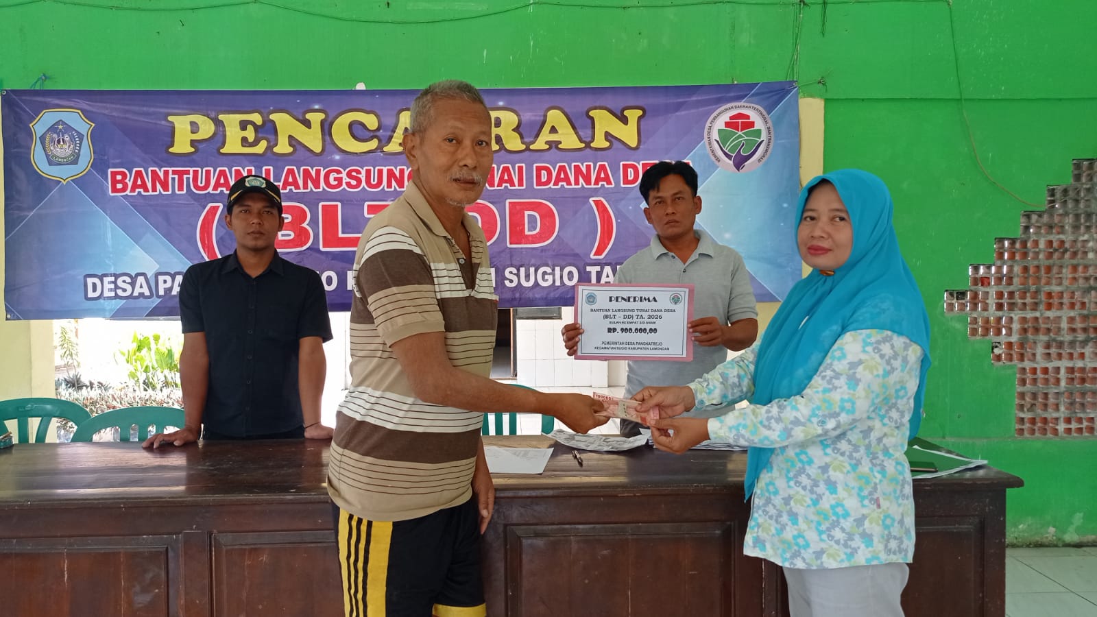 Foto: Penyaluran BLT Dana Desa Tribulan II TA 2026 Desa Pangkatrejo