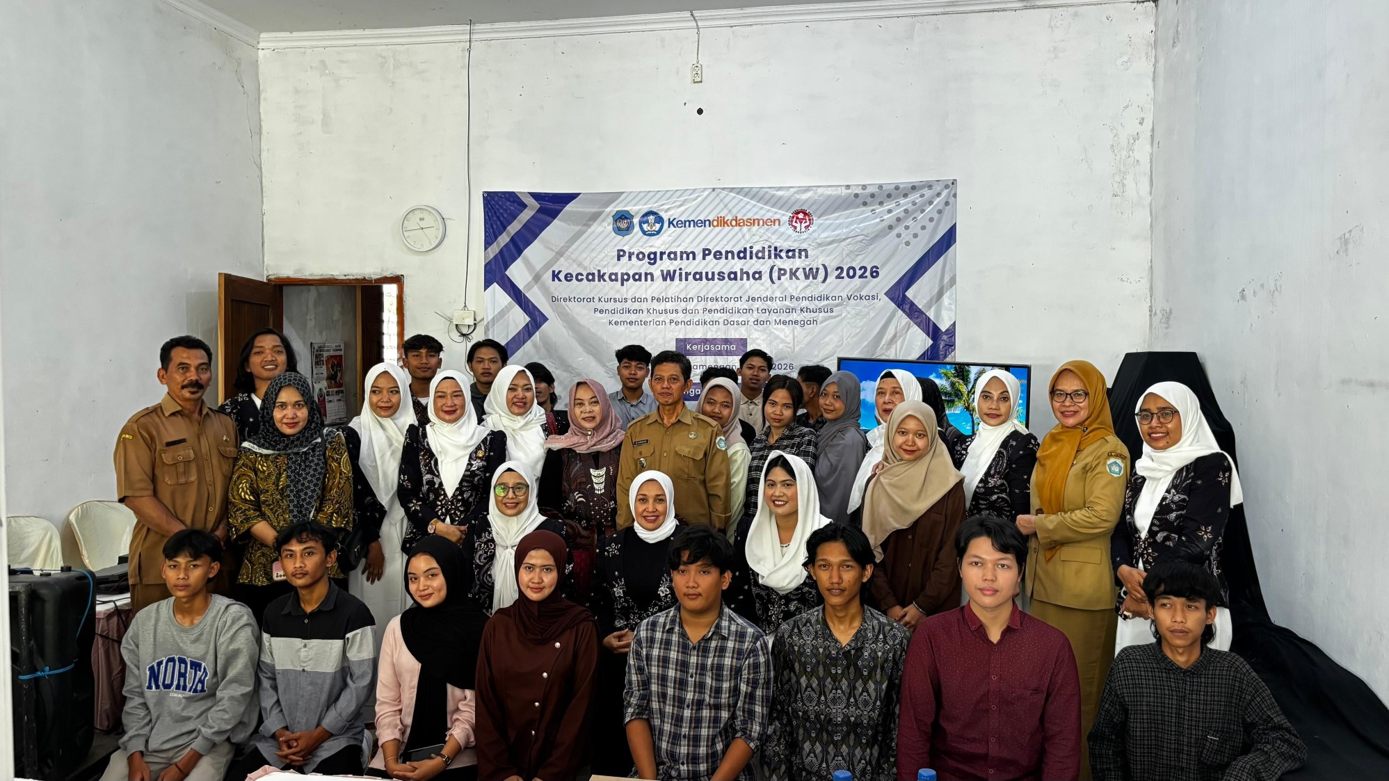 Foto: Pembukaan Penyelenggaraan Program Pendidikan Kecakapan Wirausaha Tahun 2026