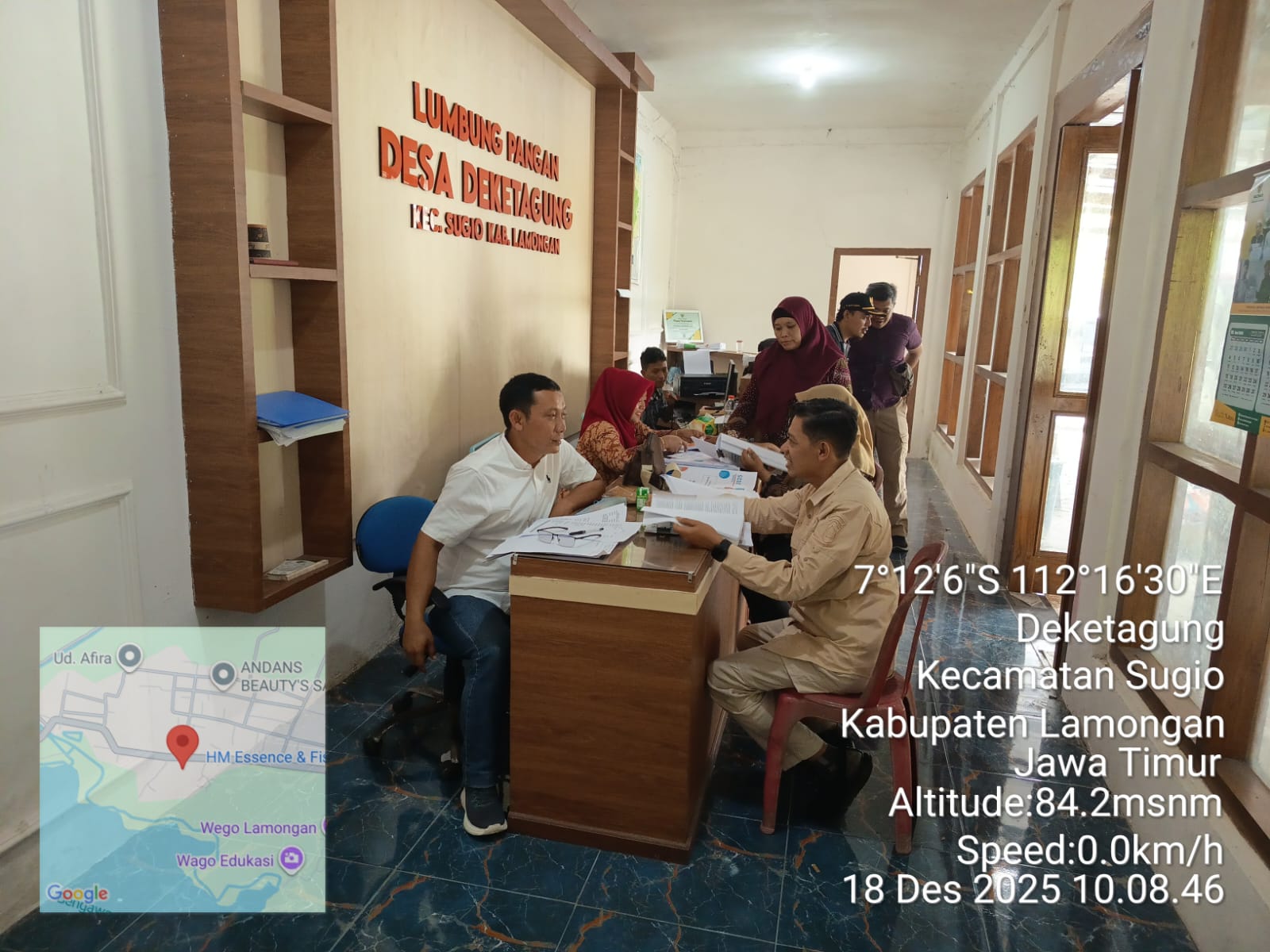 Foto: Monitoring dan Evaluasi Pelaksanaan Dana Desa - Desa Deketagung