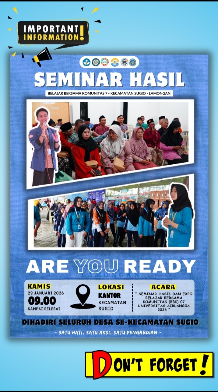 Foto: Seminar dan EXPO KKN-BBK UNAIR 2026