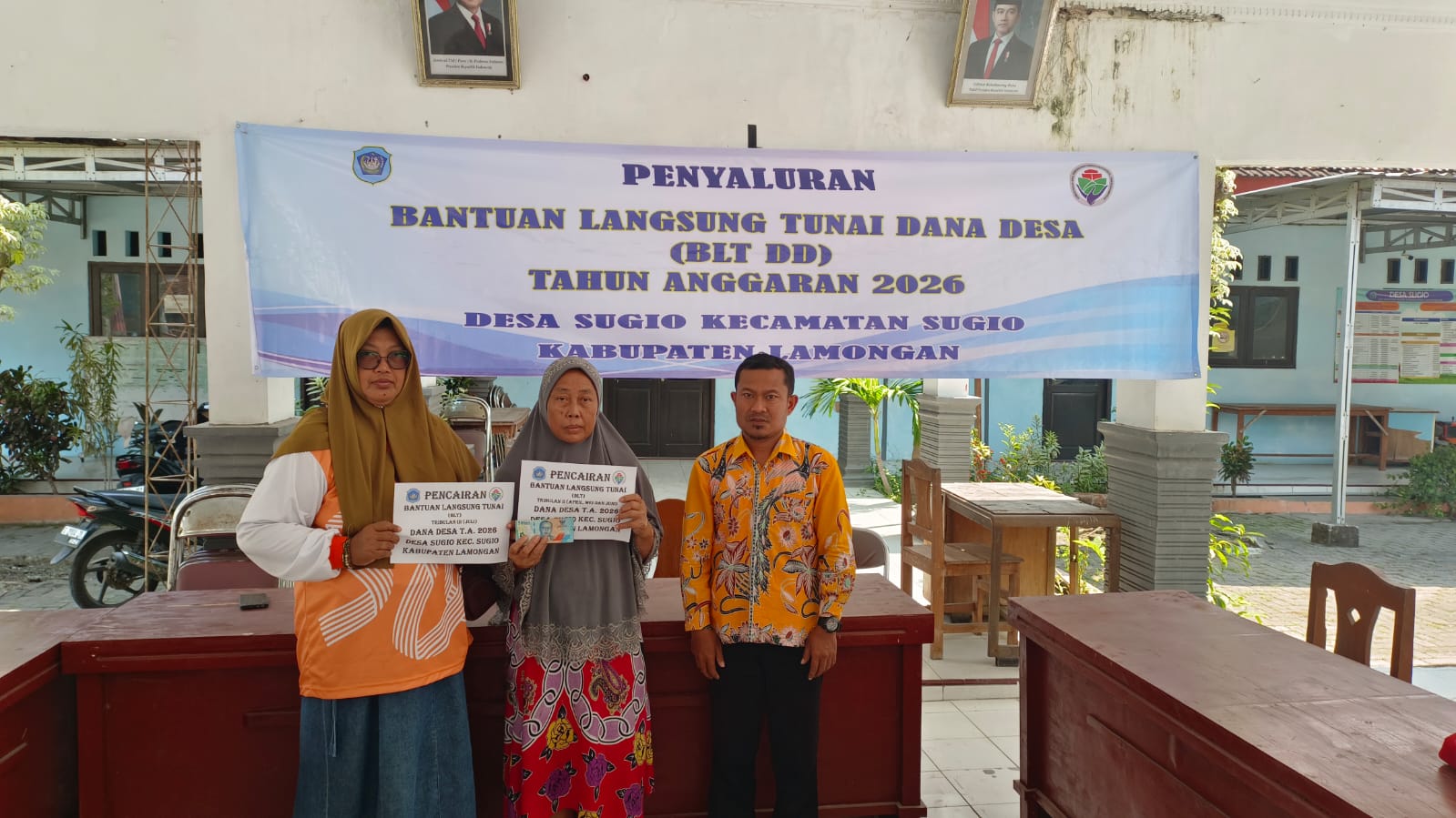 Foto: Penyaluran BLT Dana Desa Tribulan II TA 2026 Desa Sugio