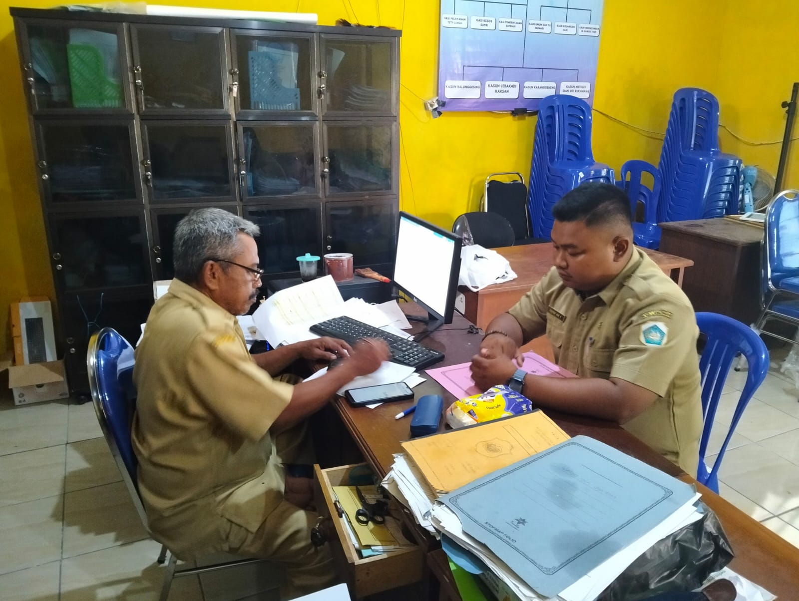 Foto: Monitoring Pembayaran PBB Tahun 2026 di Desa Lebakadi