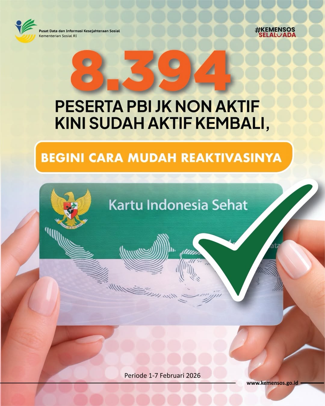 Foto: Reaktivasi PBI-JK