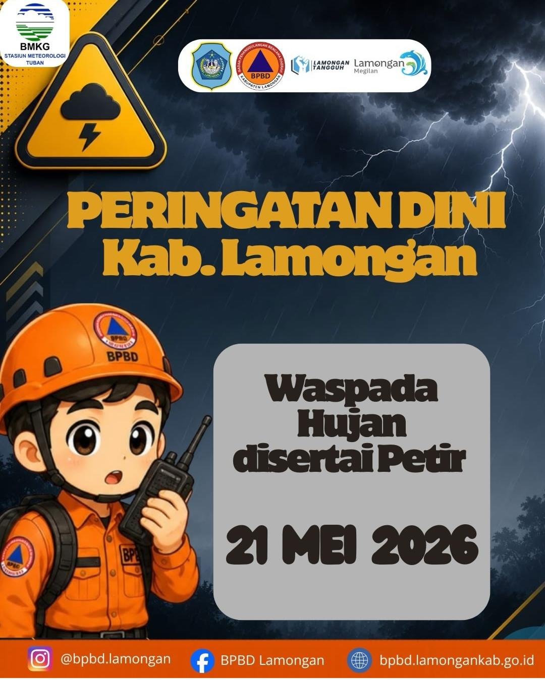 Foto: Waspada Cuaca Buruk