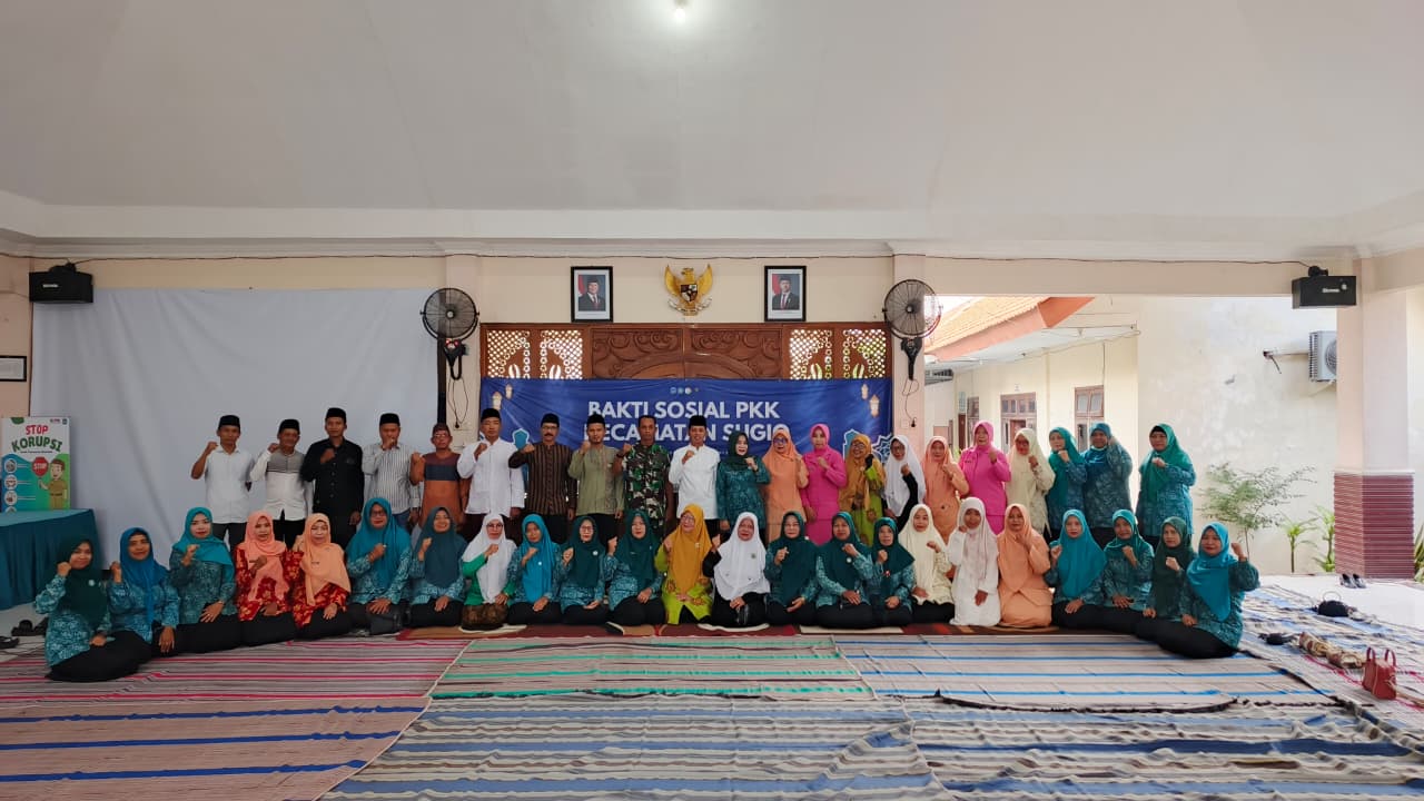 Foto: Bakti Sosial PKK Kecamatan Sugio Ramadhan 1447 Hijriah