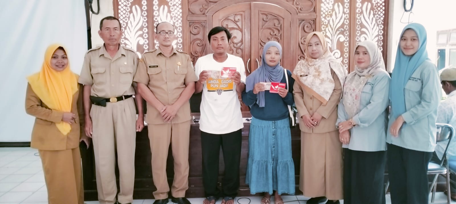 Foto: Penyaluran Bantuan Sosial Kemiskinan Ekstrem Tahun 2026