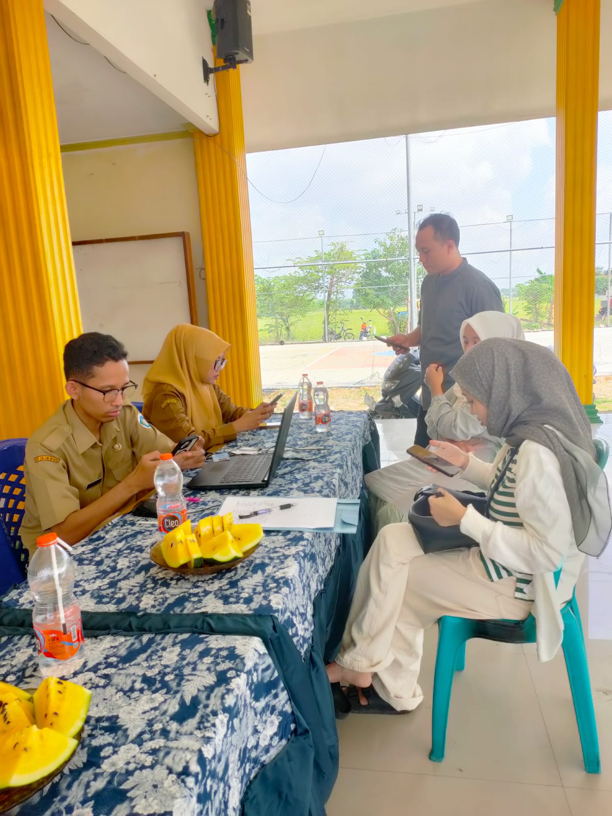 Foto: Aktivasi IKD di Balai Desa Kalipang