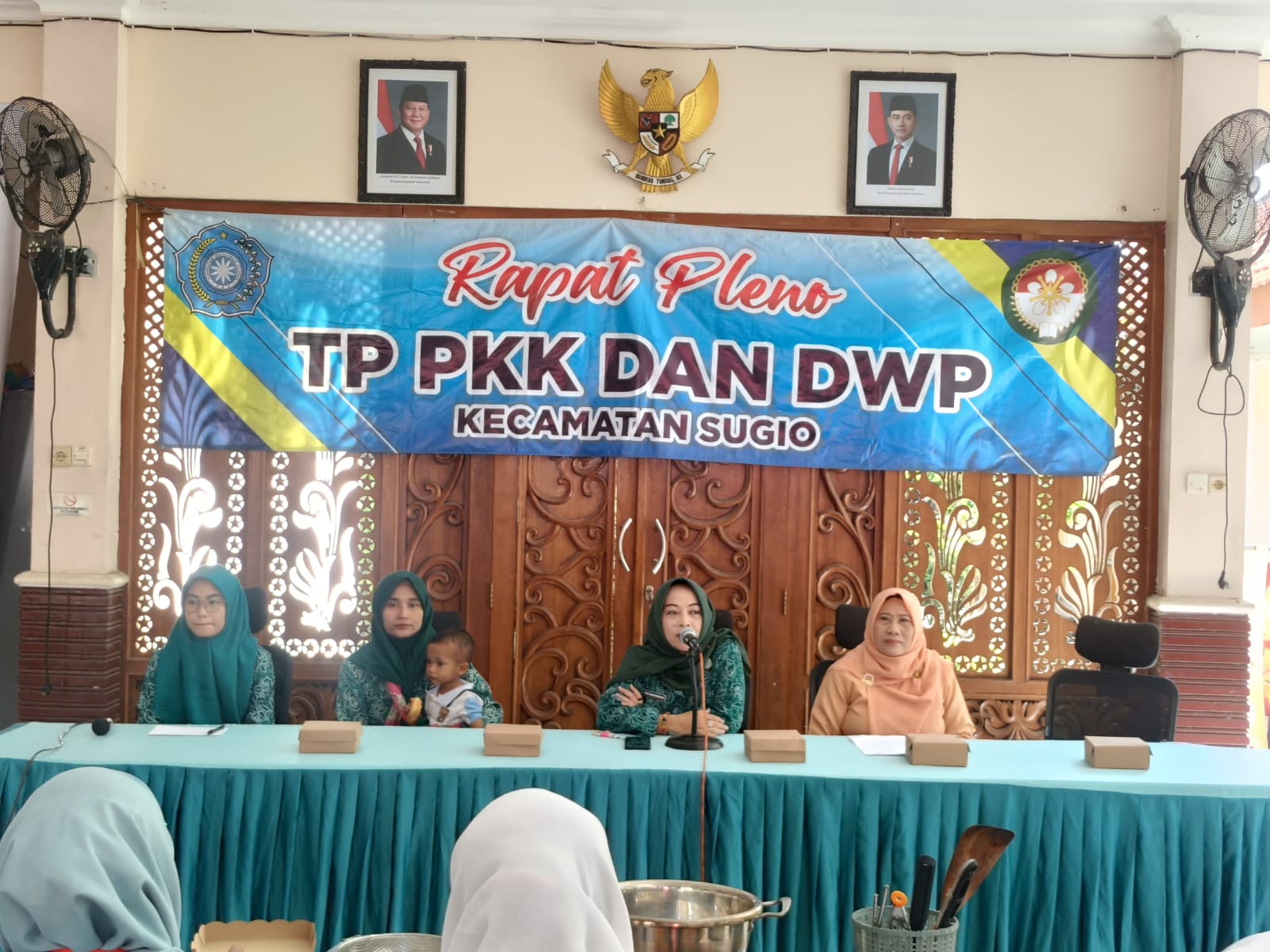 Foto: Pleno DWP dan PKK Kecamatan Sugio Agenda Mei 2026